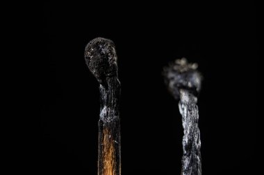 Yüksek büyütme maçta. Bir ateş yakmak için aksesuarlar bir