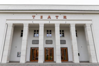 Pomerania 'da yenilenmiş bir tiyatro binası.