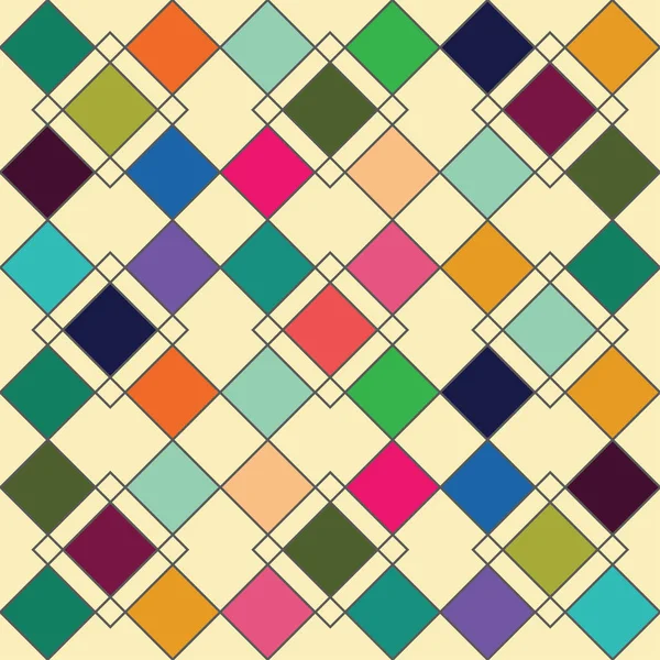 Palyaço geometrik Dikişsiz desen.