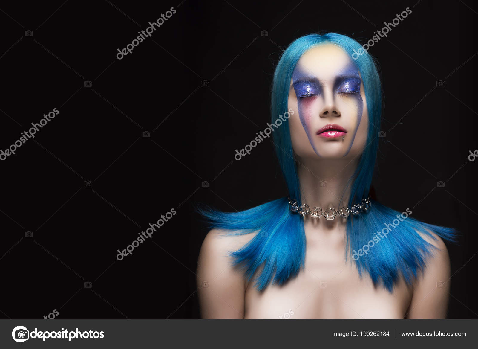 wearing wig naked Wearing wig naked