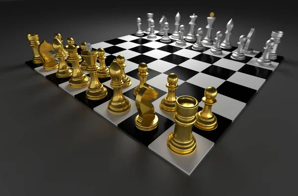 Rendu d'échecs 3D — Photo