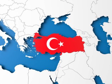 3D Türkiye Haritası