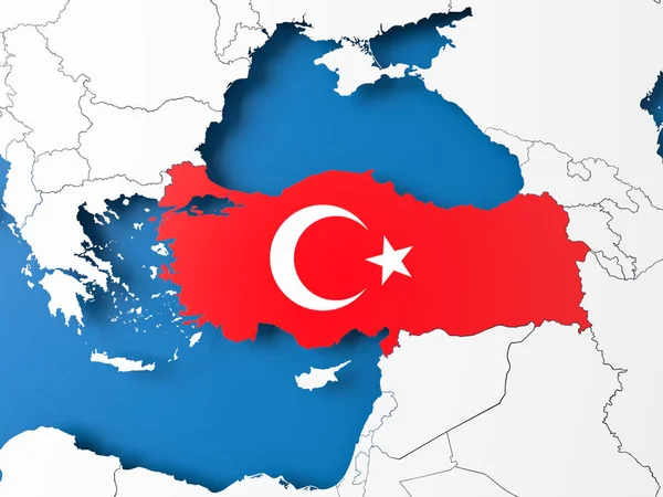3D Türkiye Haritası