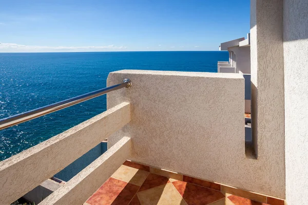 Terrace with a sea view — Stock Photo, Image