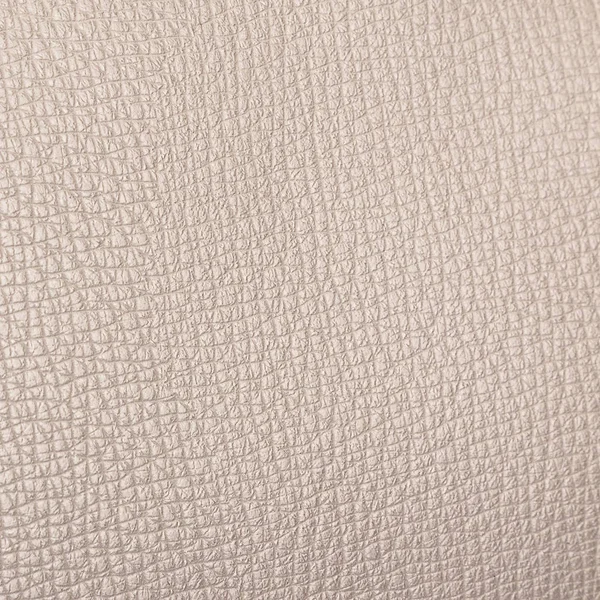 Una pieza de plata textura de cuero artificial primer plano — Foto de Stock