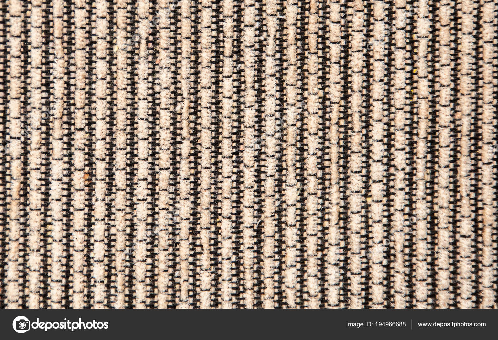 Beige Black Striped Textured Corrugated Sofa Fabric Closeup Stock Photo Image By C Dr Tsuker