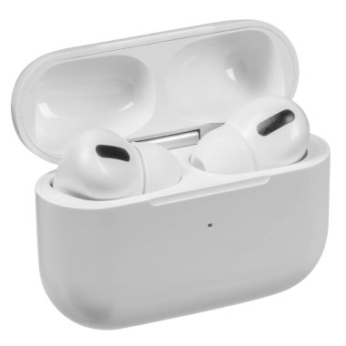 Beyaz kablosuz bluetooth kulaklıklar