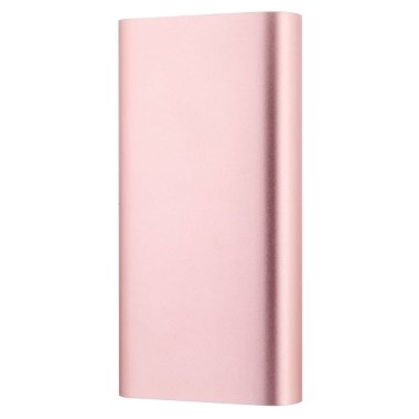 Metal harici flaş bellek 2,5 veya 3,5 inç. Beyaz izole arkaplanda usb kablosu olmadan pembe renk