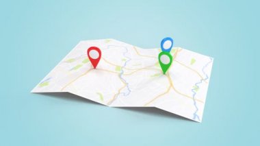 İşaretçileri olan yol