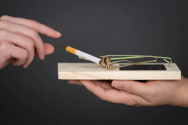 Stop smoking and stop — Stock Photo, Image