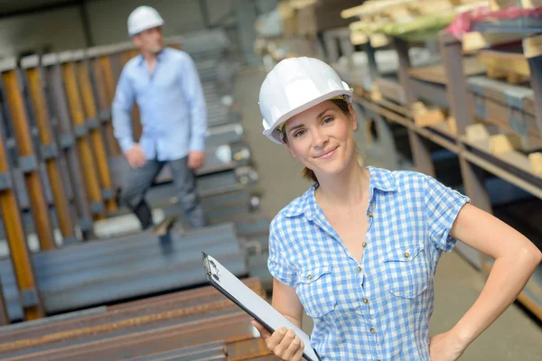 Inventory in warehouse and warehouse — Stock Photo, Image