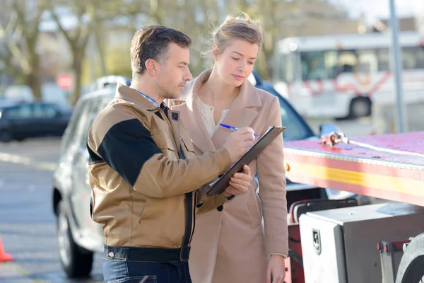 Fragen nach den Informationen — Stockfoto