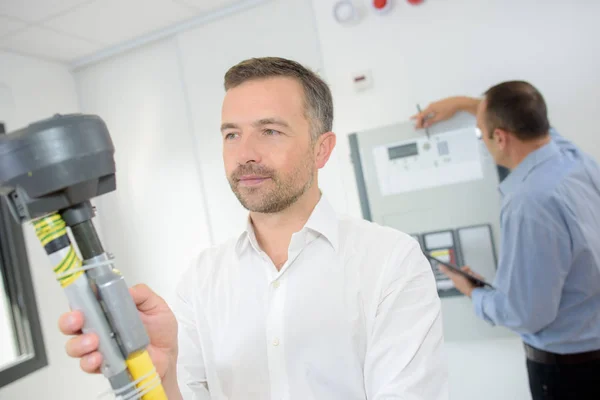 V laboratoře a laboratoře — Stock fotografie