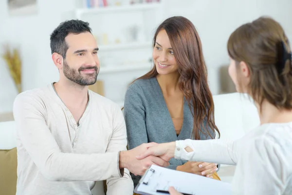 Affären och människan — Stockfoto