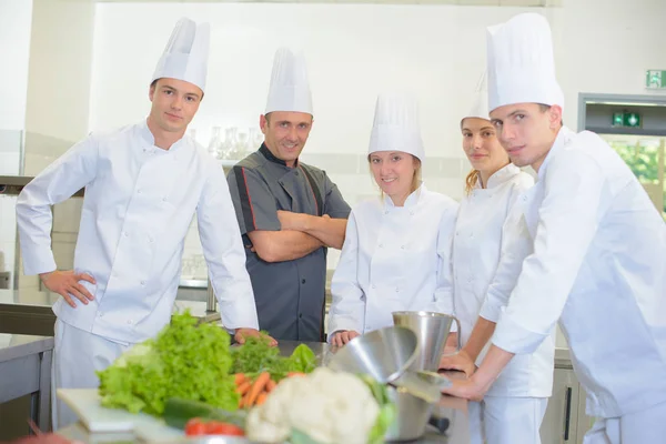 Clase de cocina y cocina —  Fotos de Stock