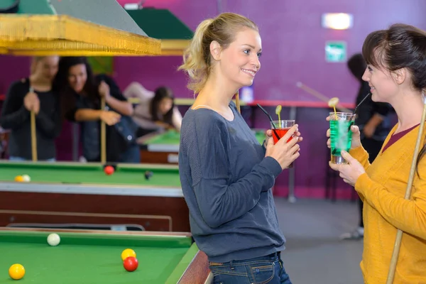 Break from the billiards — Stock Photo, Image