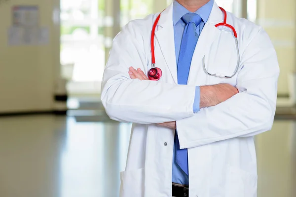 Corpo do médico masculino — Fotografia de Stock