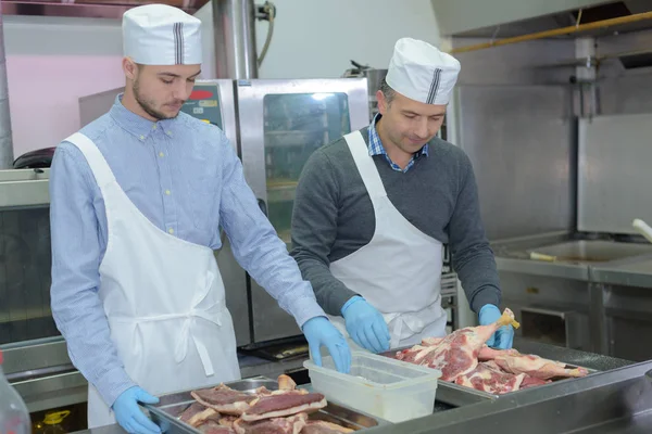 Conservation de la viande et du travail — Photo