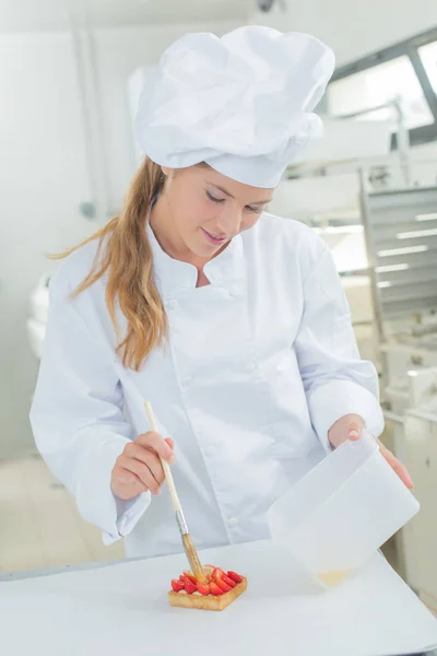 Specialiteit van de chef-kok en allergie — Stockfoto