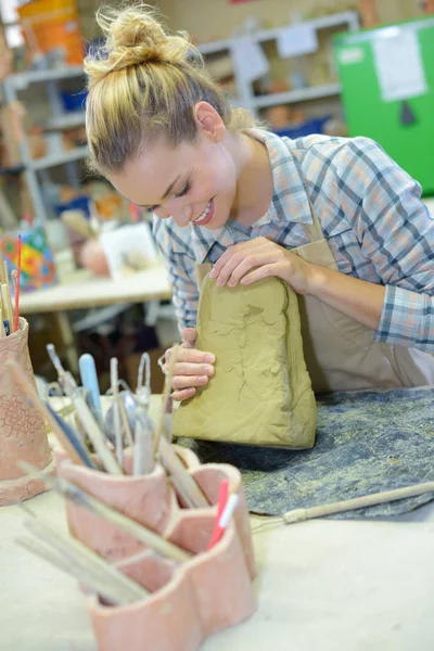 molding clay figures