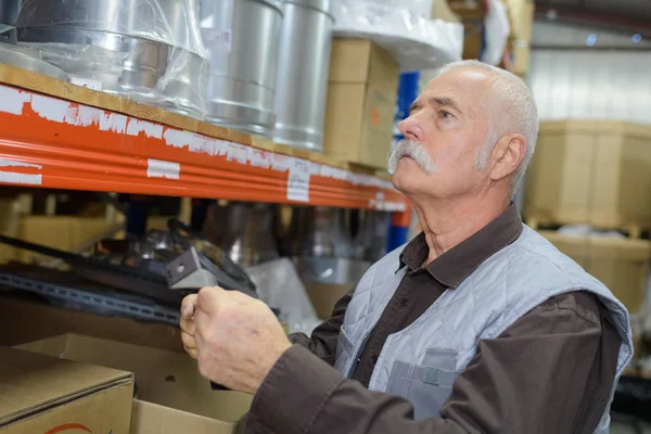 The warehouse work and work — Stock Photo, Image