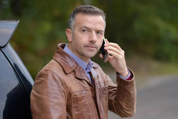 Spioneren op iemand en werk — Stockfoto