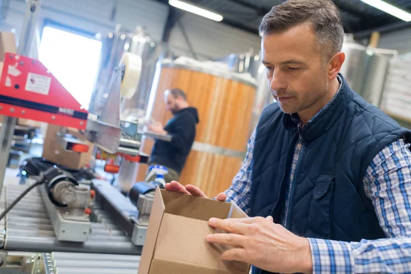 Het kleine bedrijf en werk — Stockfoto