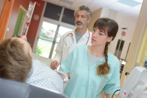 Problem med patienten — Stockfoto