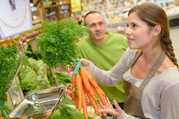 Lo stalker venditore e il lavoro — Foto Stock