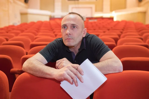 Director during casting session — Stock Photo, Image