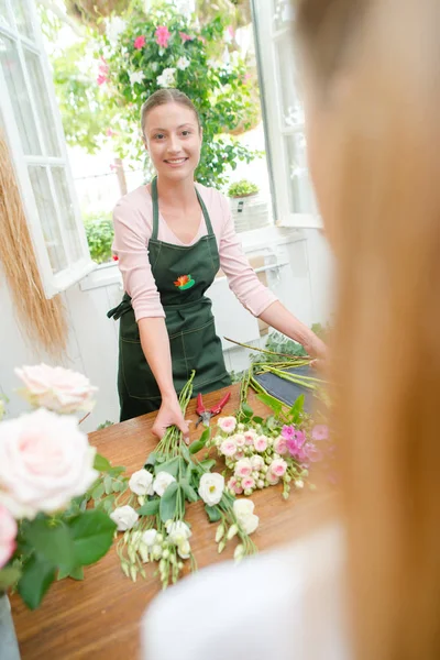 Florist and adult art — Stock Photo, Image