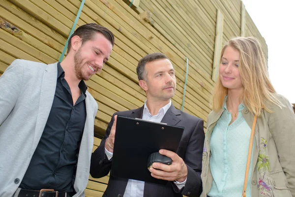 El recorrido de los posibles socios comerciales — Foto de Stock