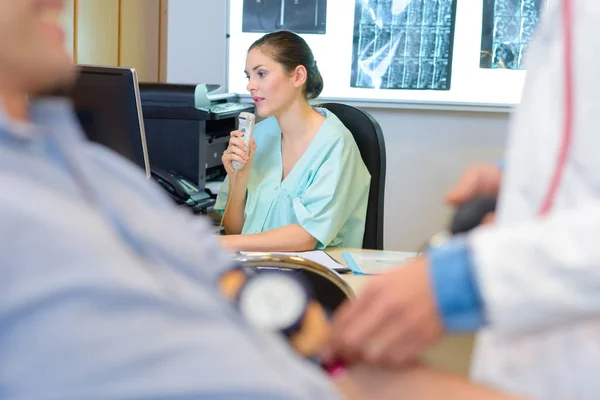 Registro de la observación y médico — Foto de Stock