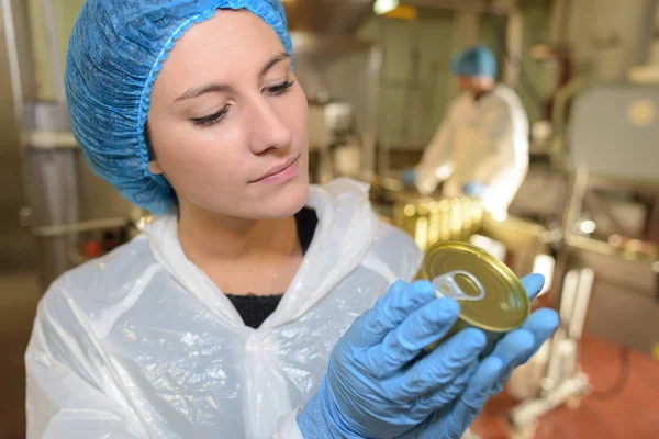 Production quality inspection and work — Stock Photo, Image