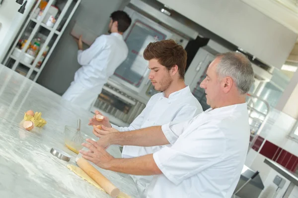 Clase de pastelería y pastelería — Foto de Stock
