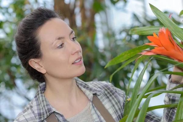 Florista femenina y femenina —  Fotos de Stock