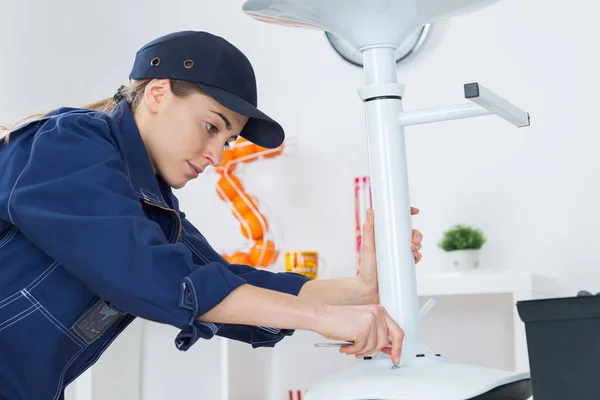 Tot vaststelling van de zetel en werk — Stockfoto