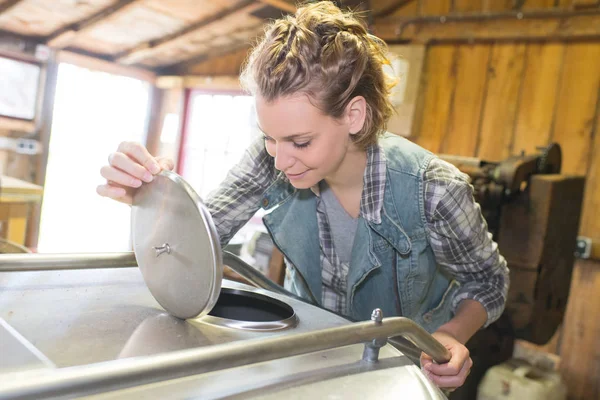 Tanken är full — Stockfoto