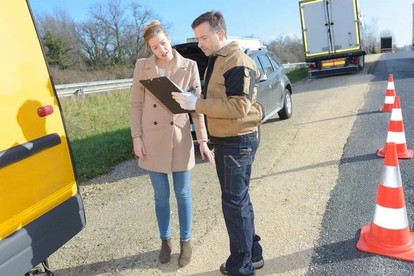 Vragen voor de handtekening — Stockfoto