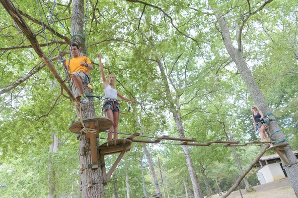 Il percorso ad ostacoli e la ricreazione — Foto Stock