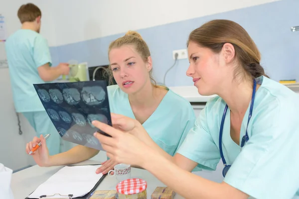 Departamento de Radiologia no hospital — Fotografia de Stock