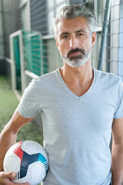 Futsal Männer Portrait und Mann — Stockfoto