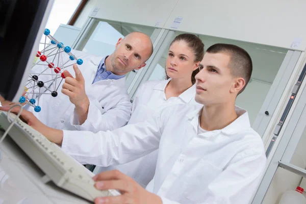 Física experimento observación física estudio concepto — Foto de Stock