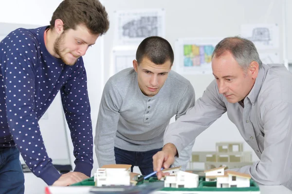 Making house models and architecture — Stock Photo, Image