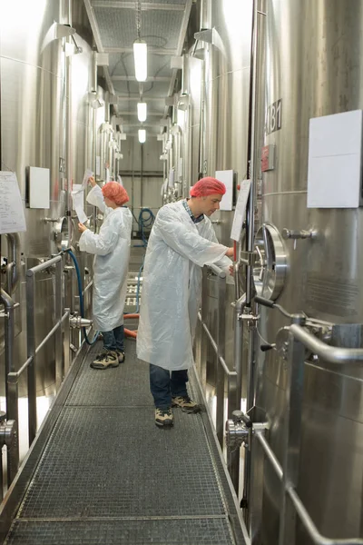 In der Brennereifabrik — Stockfoto