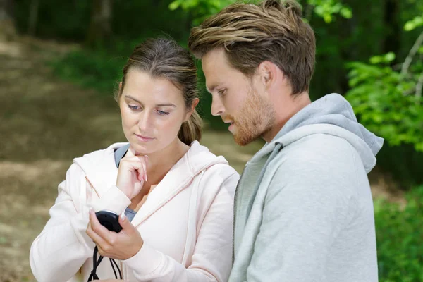 Konzept Der Stoppuhr Timing Runner — Stockfoto