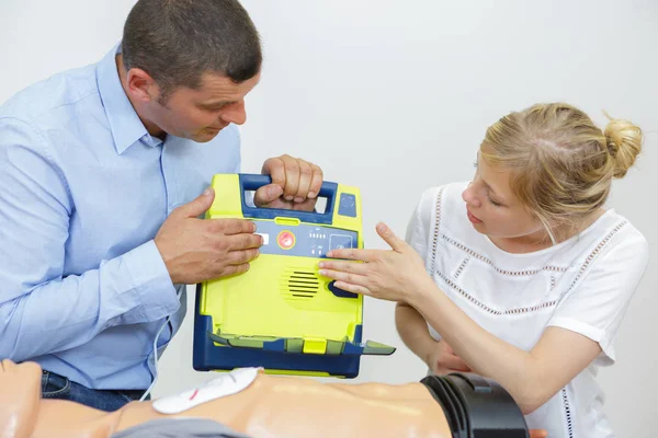 Cpr Dummy Table — Stock Photo, Image