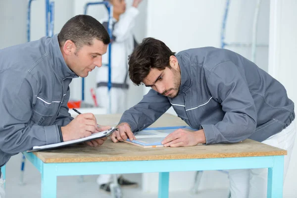 Insegnante Apprendista Lavoro — Foto Stock