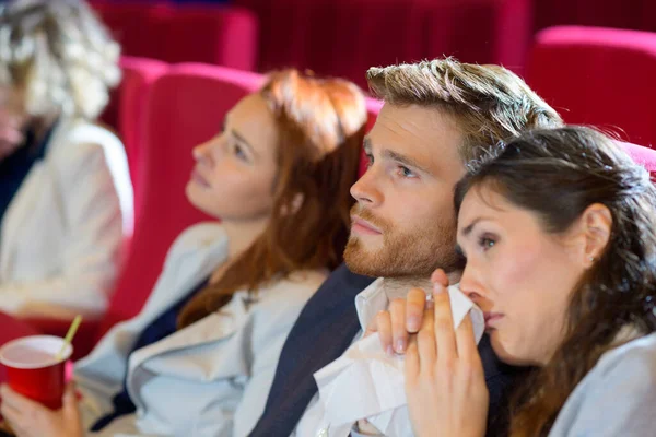 Los Amigos Cine Sobre Comedia —  Fotos de Stock