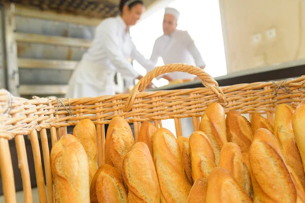 Nahaufnahme Der Brotbäckerei — Stockfoto